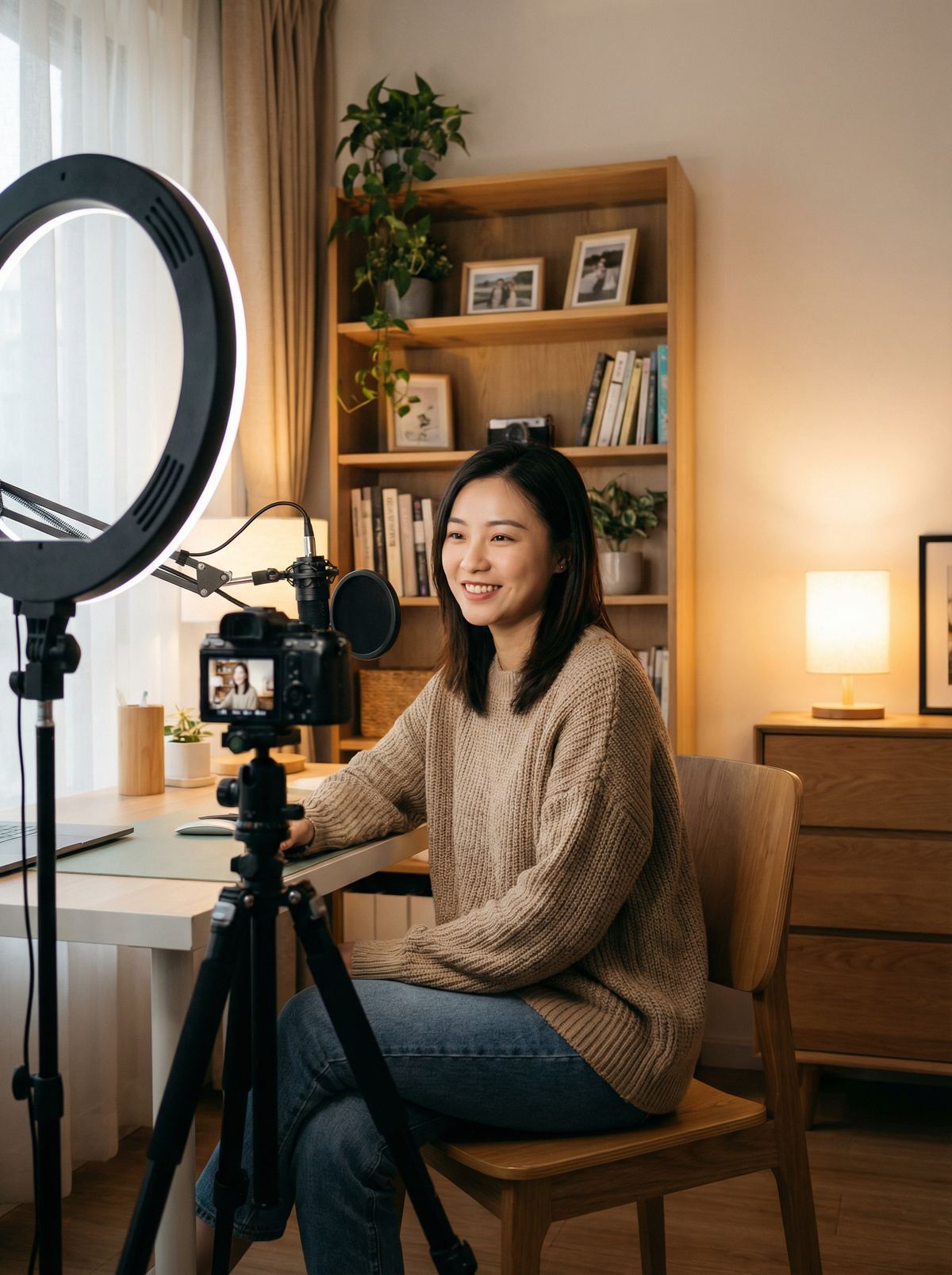 国产自拍社区美图：主播日常